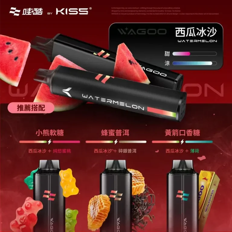 WAGOO 哇酷 6500口拋棄式電子煙