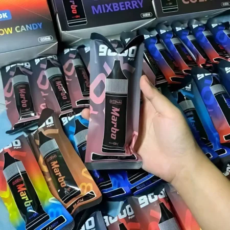 Marbo Bar 9000 Puffs拋棄式電子煙 — 可充電設計 14ML煙油 超長持久 泰國熱賣經典 Marbo Bar 9000 Puffs拋棄式電子煙 — 可充電設計 14ML煙油 超長持久 泰國熱賣經典