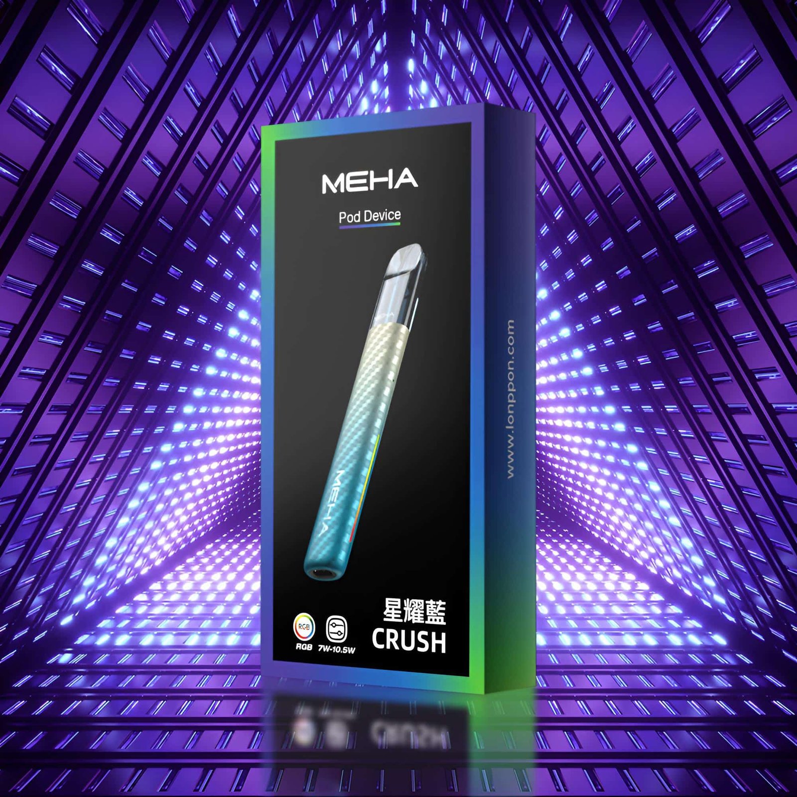 Meha Crush 魅嗨五代主機|三檔功率調節・氛圍燈智能電子煙 Meha Crush 魅嗨五代主機|三檔功率調節・氛圍燈智能電子煙:圖片 4