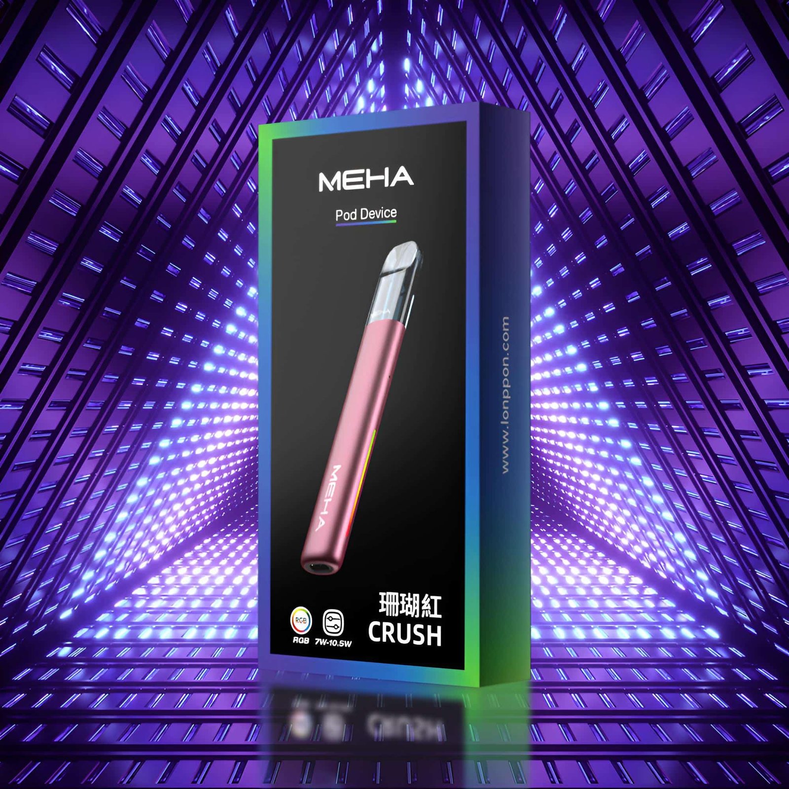 Meha Crush 魅嗨五代主機|三檔功率調節・氛圍燈智能電子煙 Meha Crush 魅嗨五代主機|三檔功率調節・氛圍燈智能電子煙:圖片 7