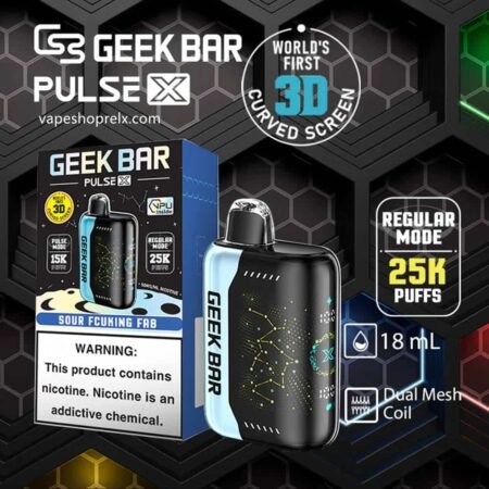 GEEK BAR PULSE X 25000口|星空風格一次性霧化器・超大容量爆款 GEEK BAR PULSE X 25000口|星空風格一次性霧化器・超大容量爆款