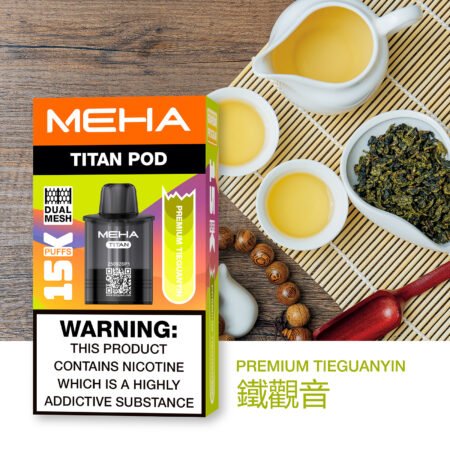 MEHA 魅嗨 TITAN 泰坦|15000口超長續航|15ml 大容量 × 雙霧化芯|買三送主機 MEHA 魅嗨 TITAN 泰坦|15000口超長續航|15ml 大容量 × 雙霧化芯|買三送主機